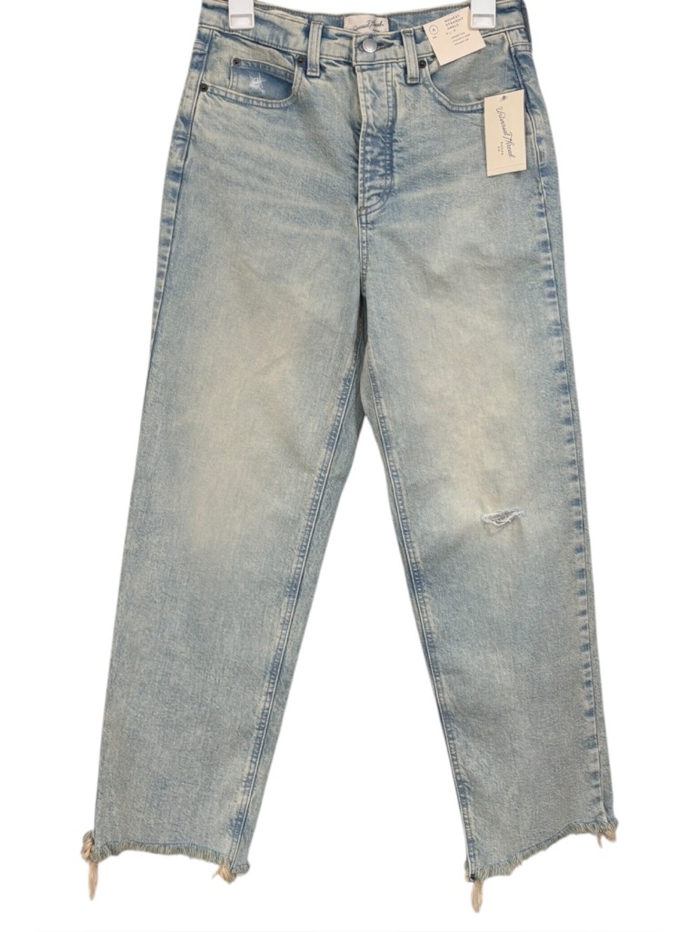 Universal Thread Highest Straight Ankle Jeans Size 6 NWT